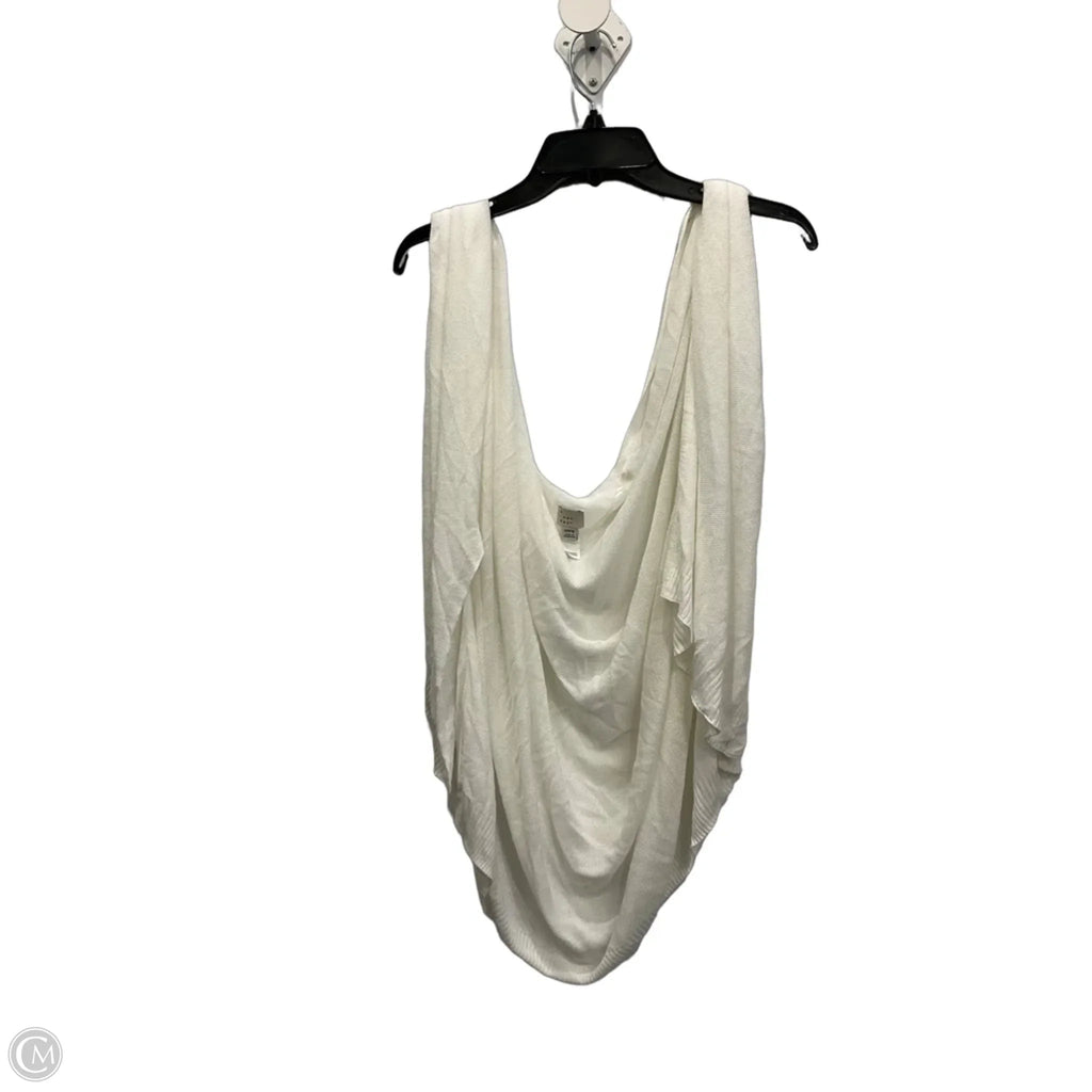 Shawl By A New Day In White, Size: Osfm