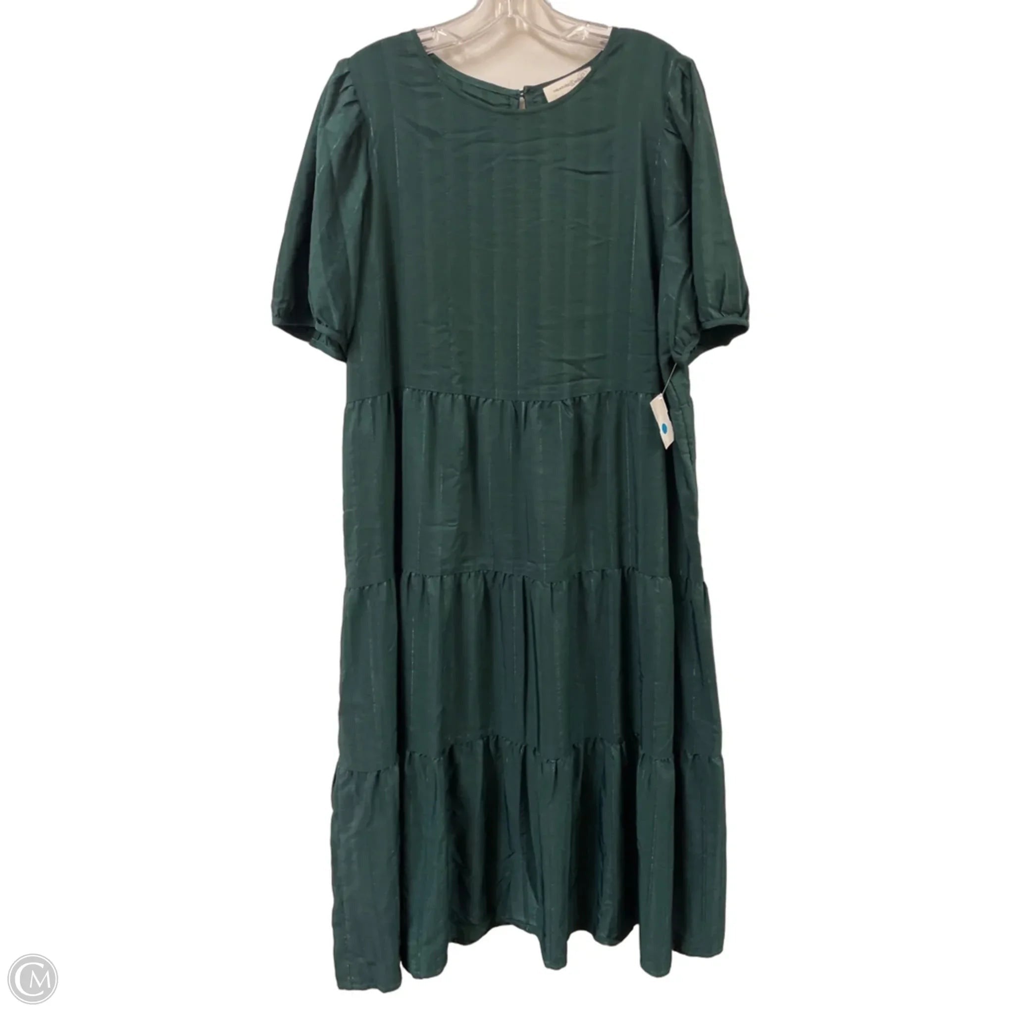 Dress Casual Maxi By Treasure And Bond In Green, Size: Xl