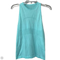 Athletic Tank Top By Lululemon In Blue, Size: 6