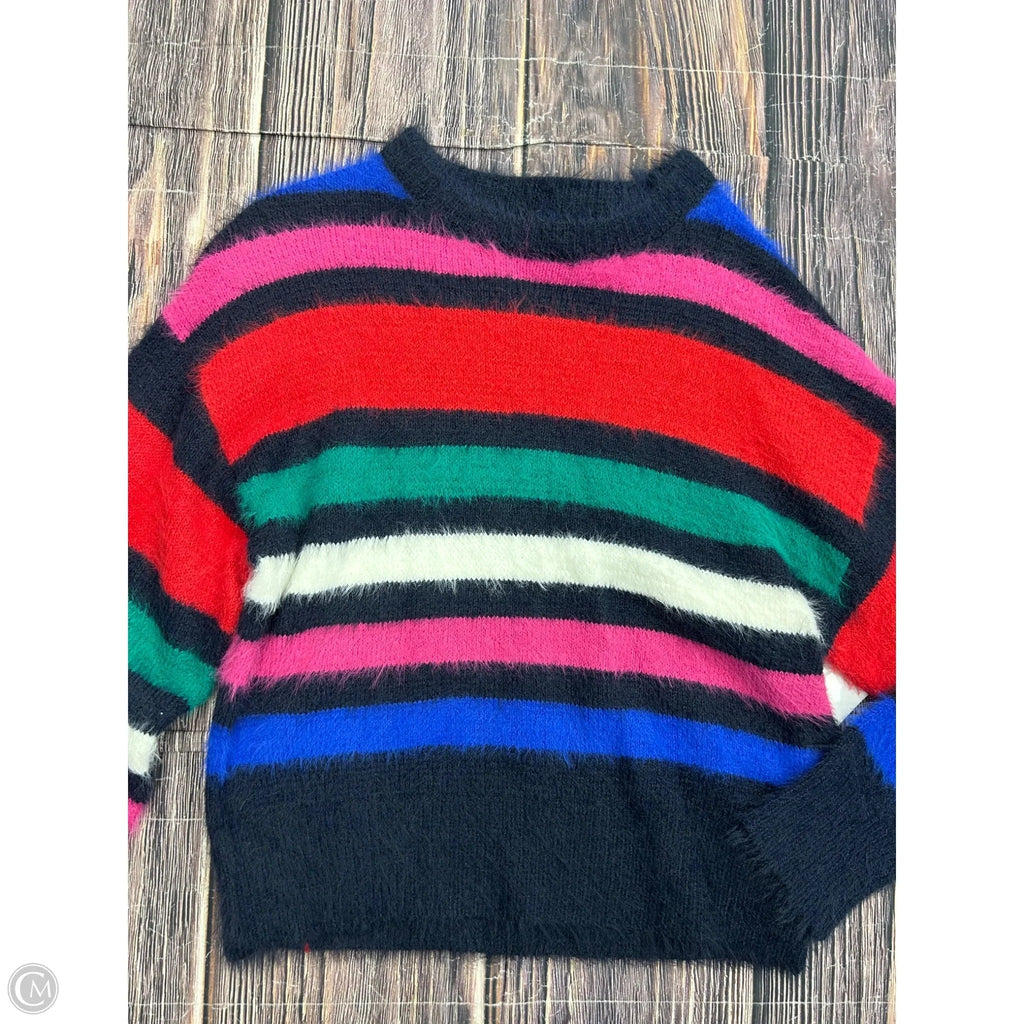 Sweater By A New Day In Striped Pattern, Size: S