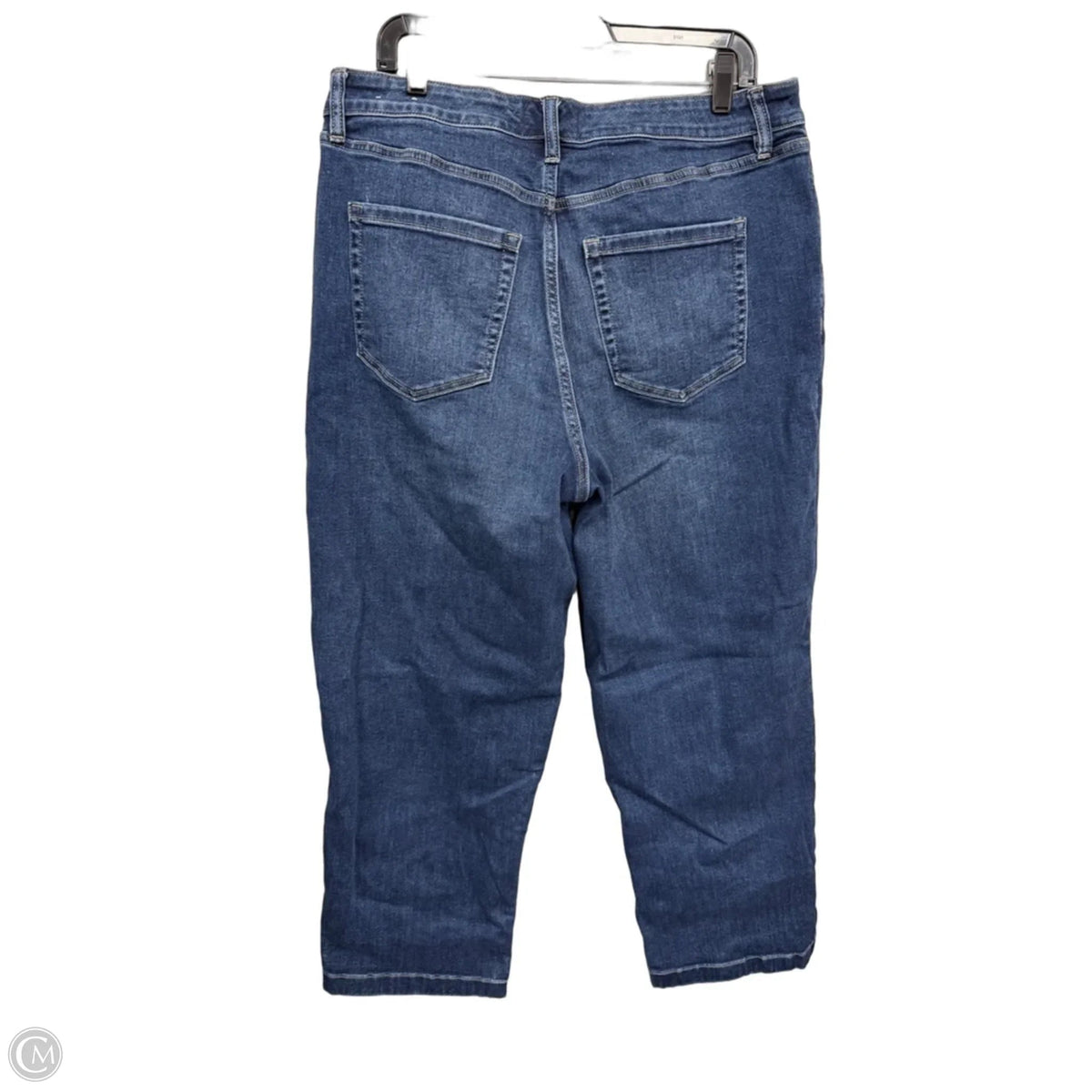 Jeans Straight By Lane Bryant In Blue Denim, Size: 14