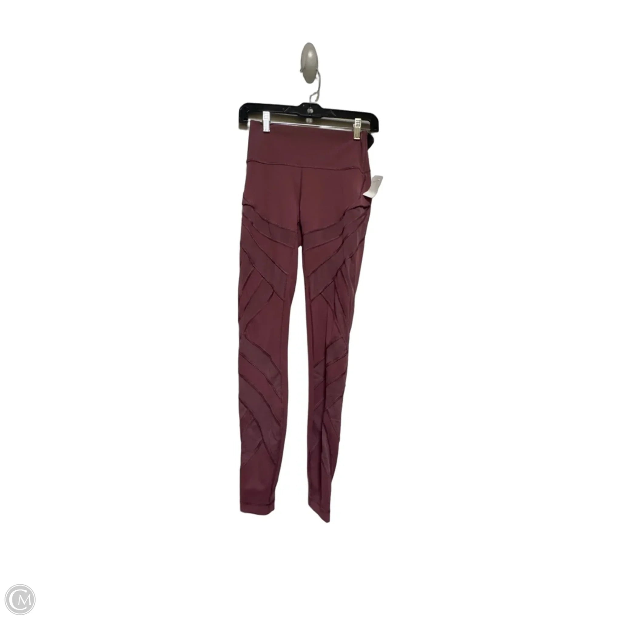 Athletic Leggings By Lululemon In Mauve, Size: S