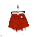 Shorts By 7 For All Mankind In Orange Denim, Size: 2