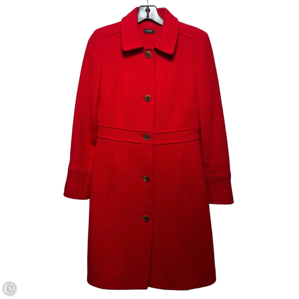Coat Other By J. Crew In Red, Size: Xs