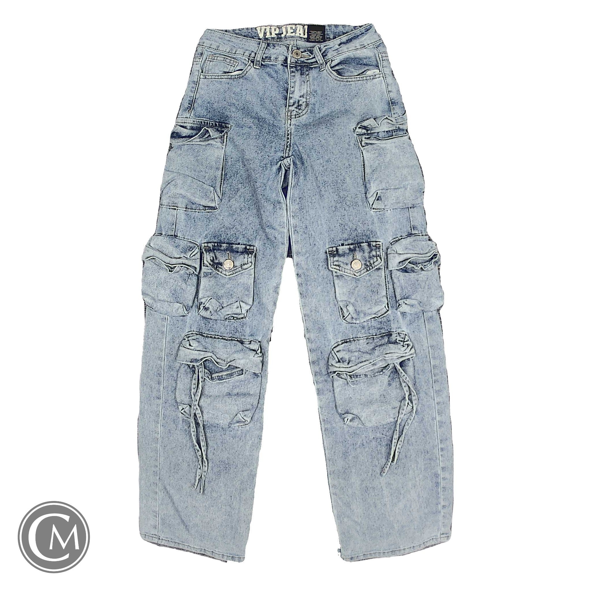 Jeans Straight By Cme In Blue Denim, Size: 2