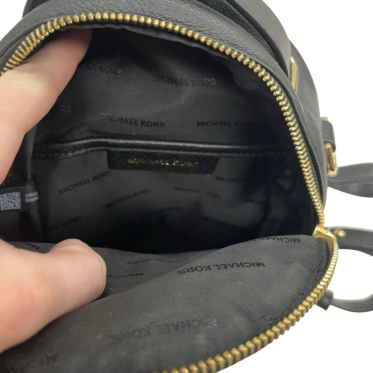 Backpack Designer By Michael Kors In Black, Size:Small
