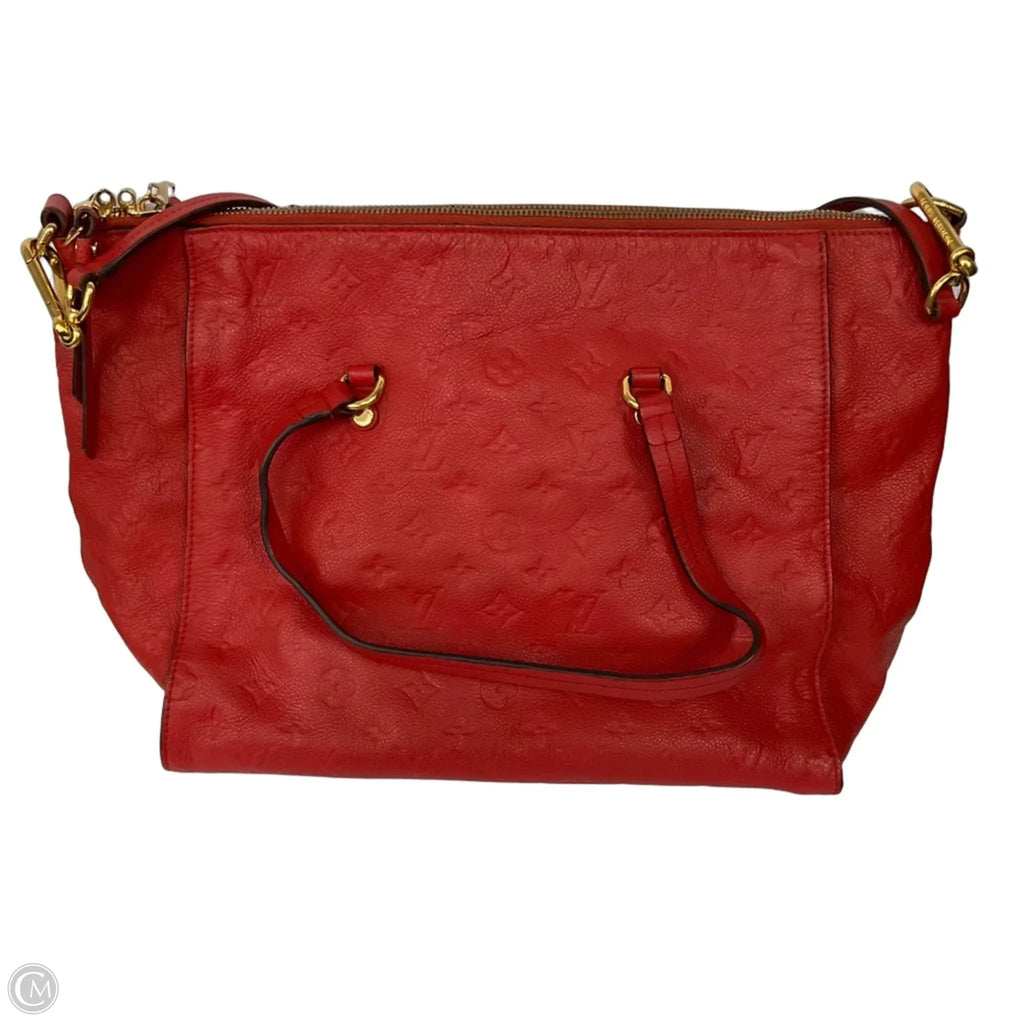 Lumineuse Cherry Monogram Handbag By Louis Vuitton, Size: Large