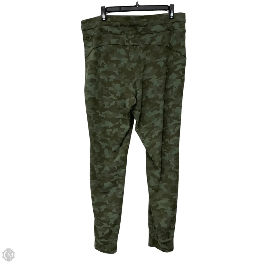 Pants Joggers By Lululemon In Camouflage Print, Size: 12