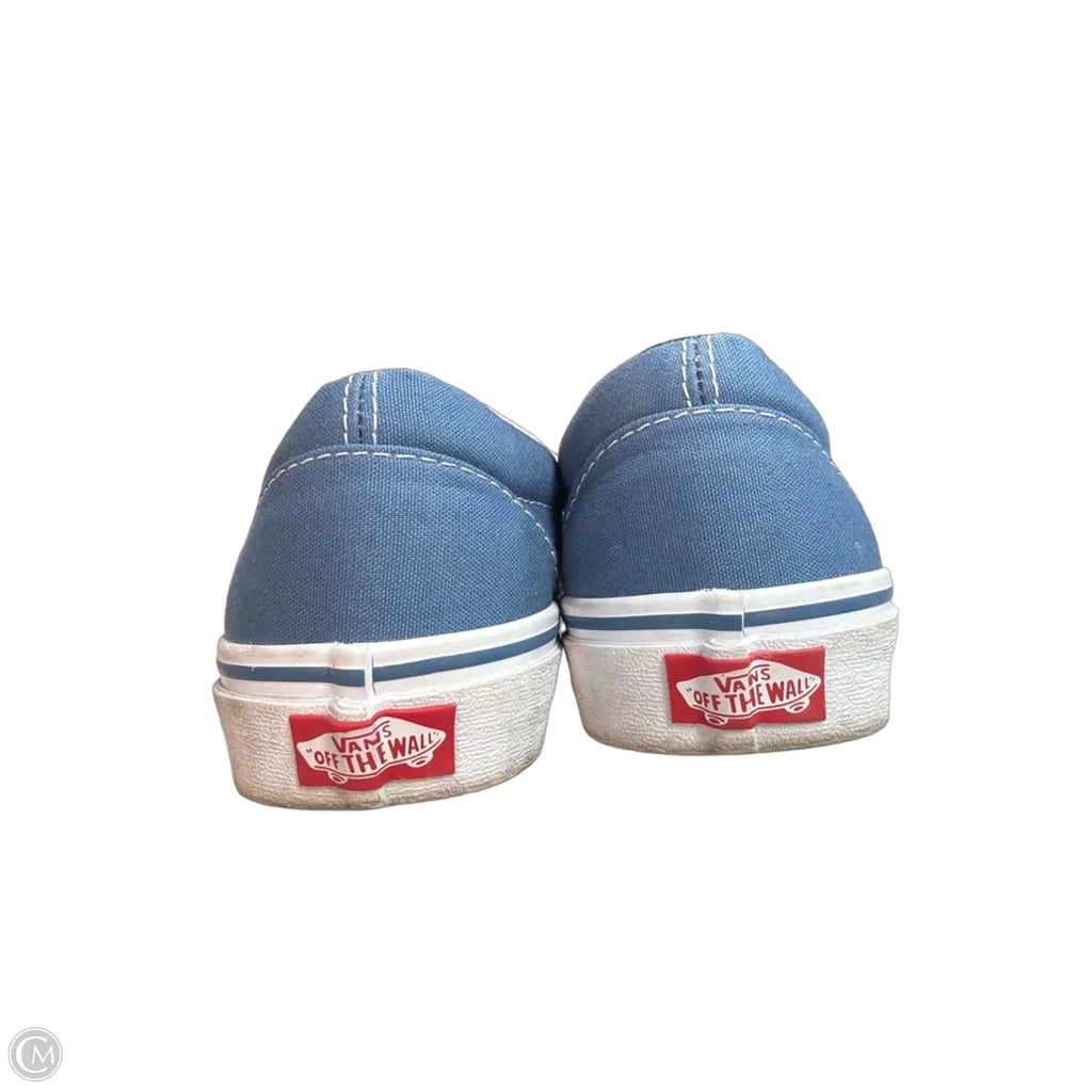 Shoes Sneakers By Vans In Blue, Size: 9.5