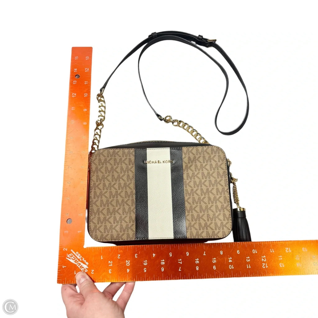 Crossbody Leather By Michael By Michael Kors, Size: Medium