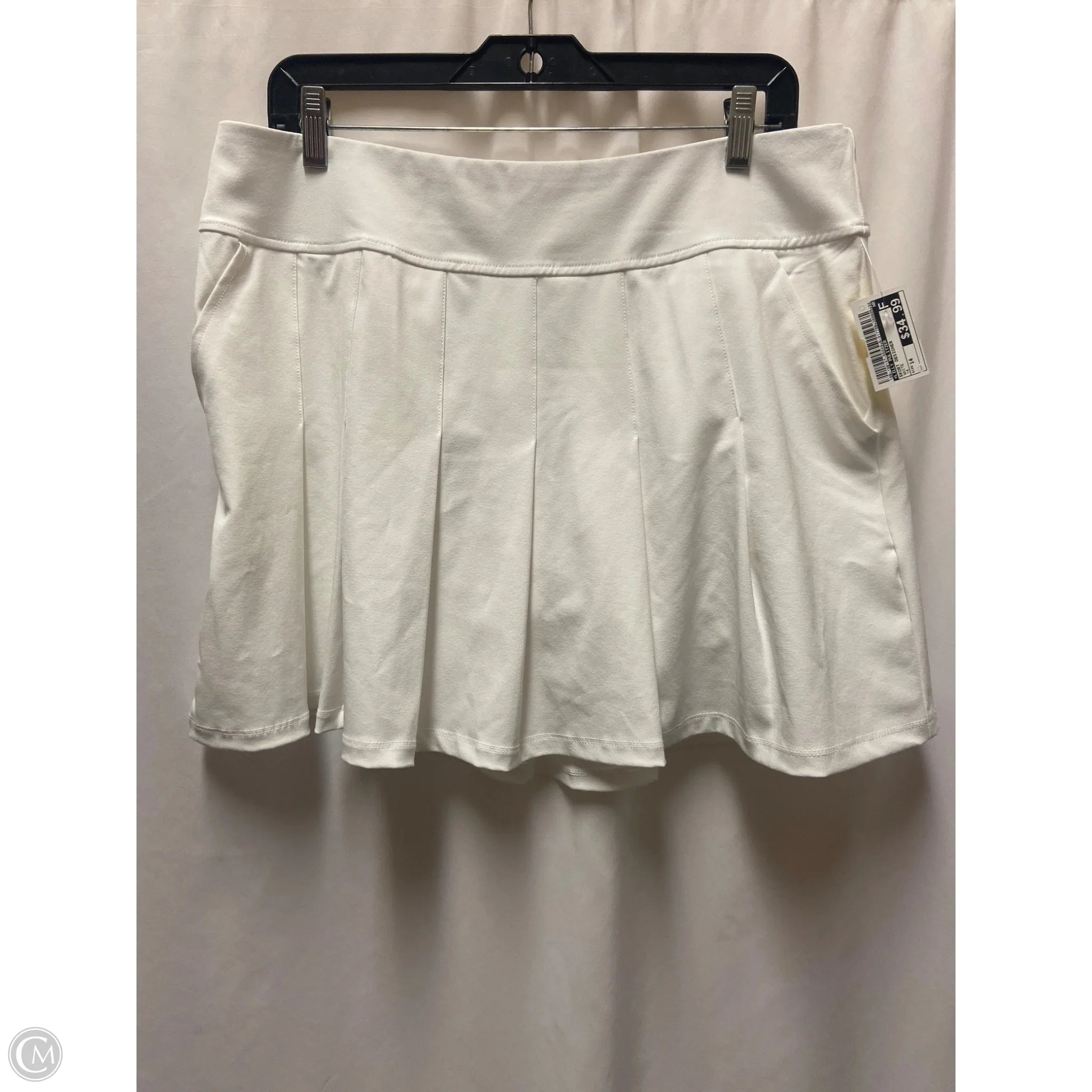 Skort Designer By Lilly Pulitzer In White, Size: 14