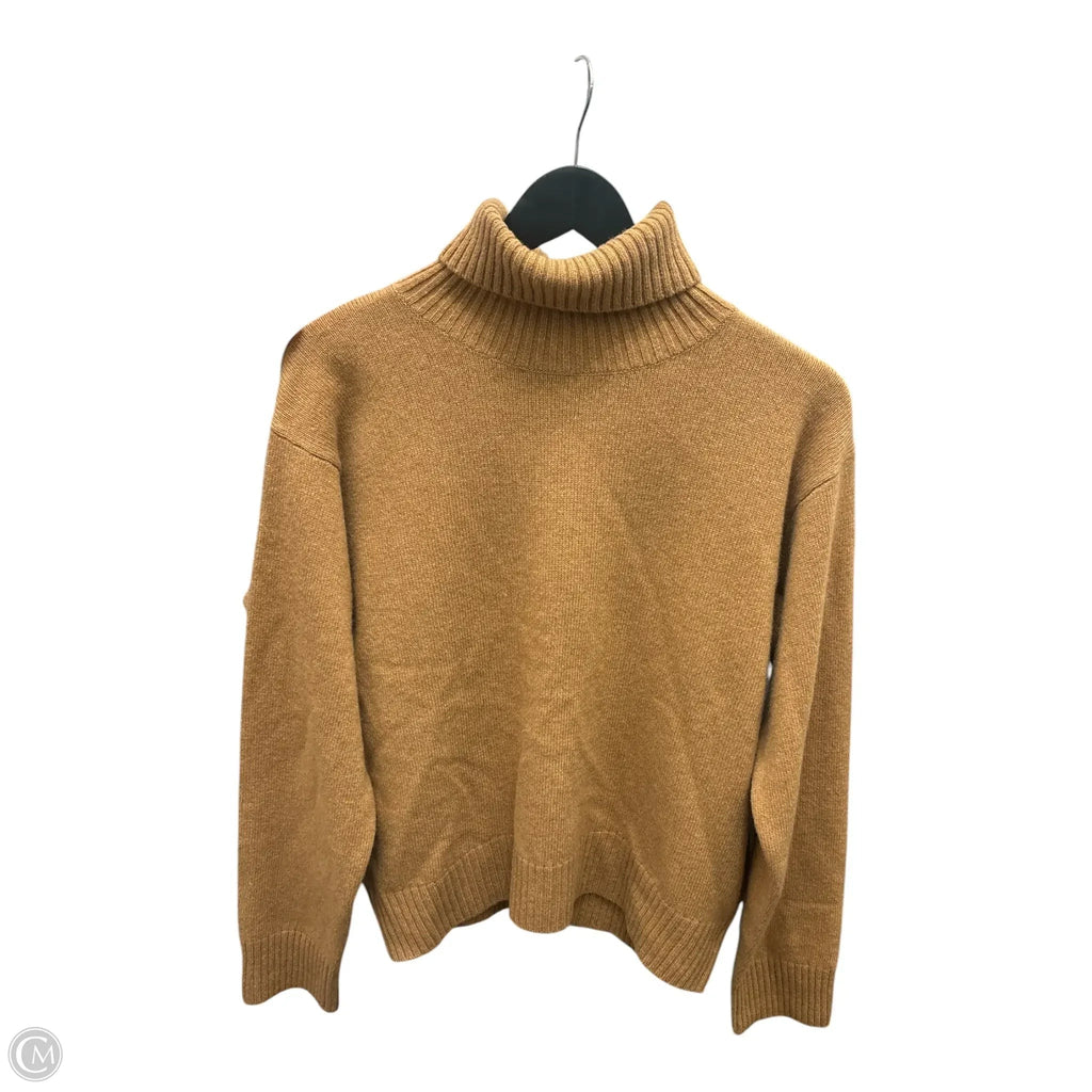 Sweater Designer By Ayr In Tan, Size: L
