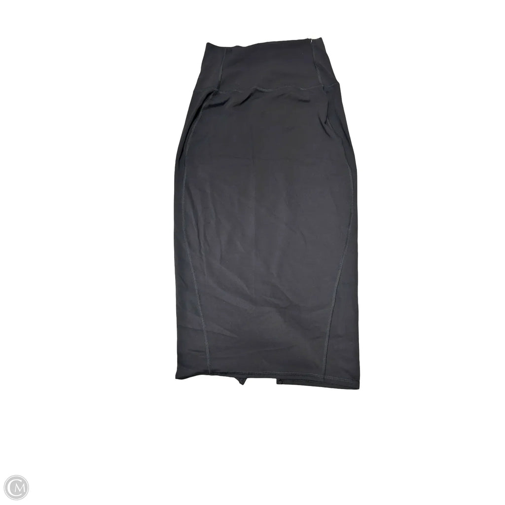 Athletic Skirt By Lululemon In Black, Size: 4