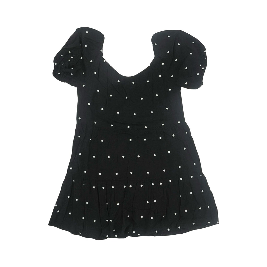 Dress Casual Short By Loft In Polkadot Pattern, Size:Xxsp