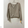 Top Long Sleeve By A New Day In Tan, Size: L