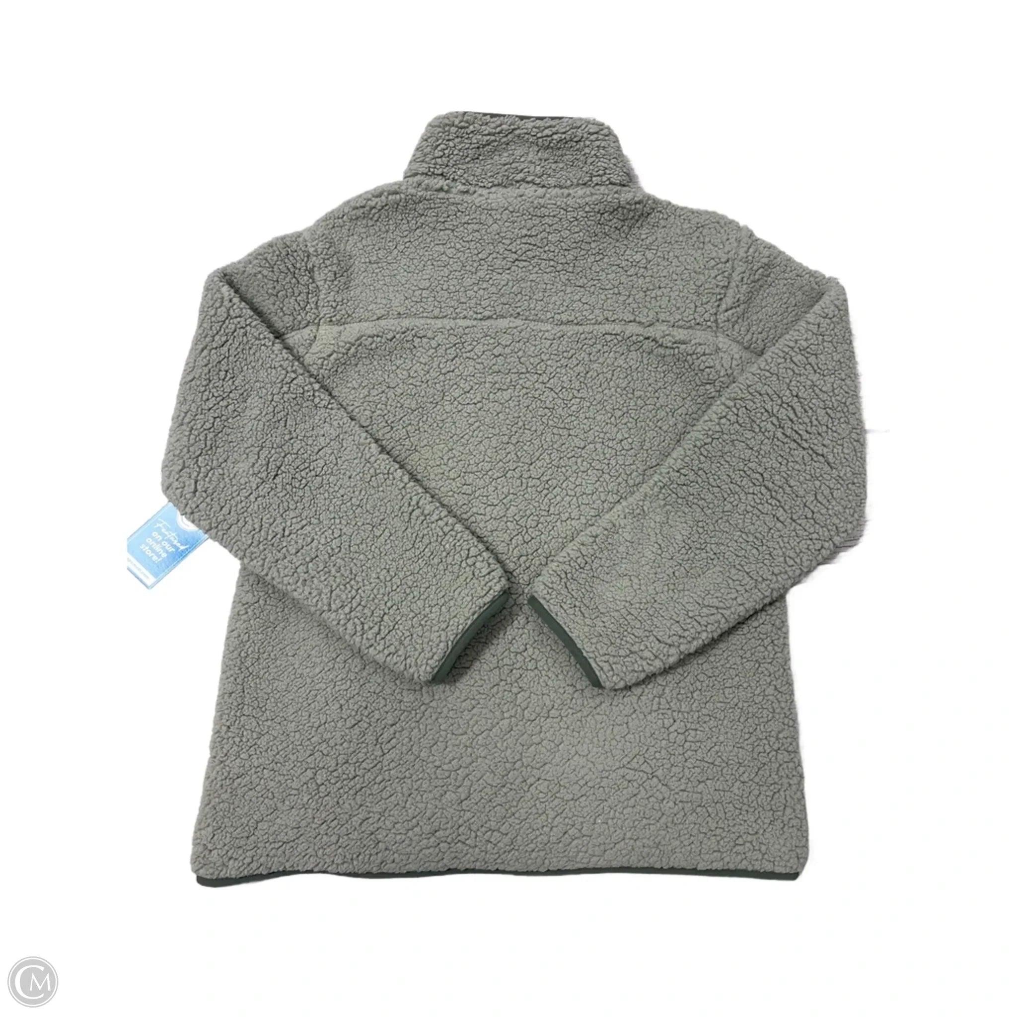 Jacket Faux Fur & Sherpa By 32 Degrees In Green, Size: S