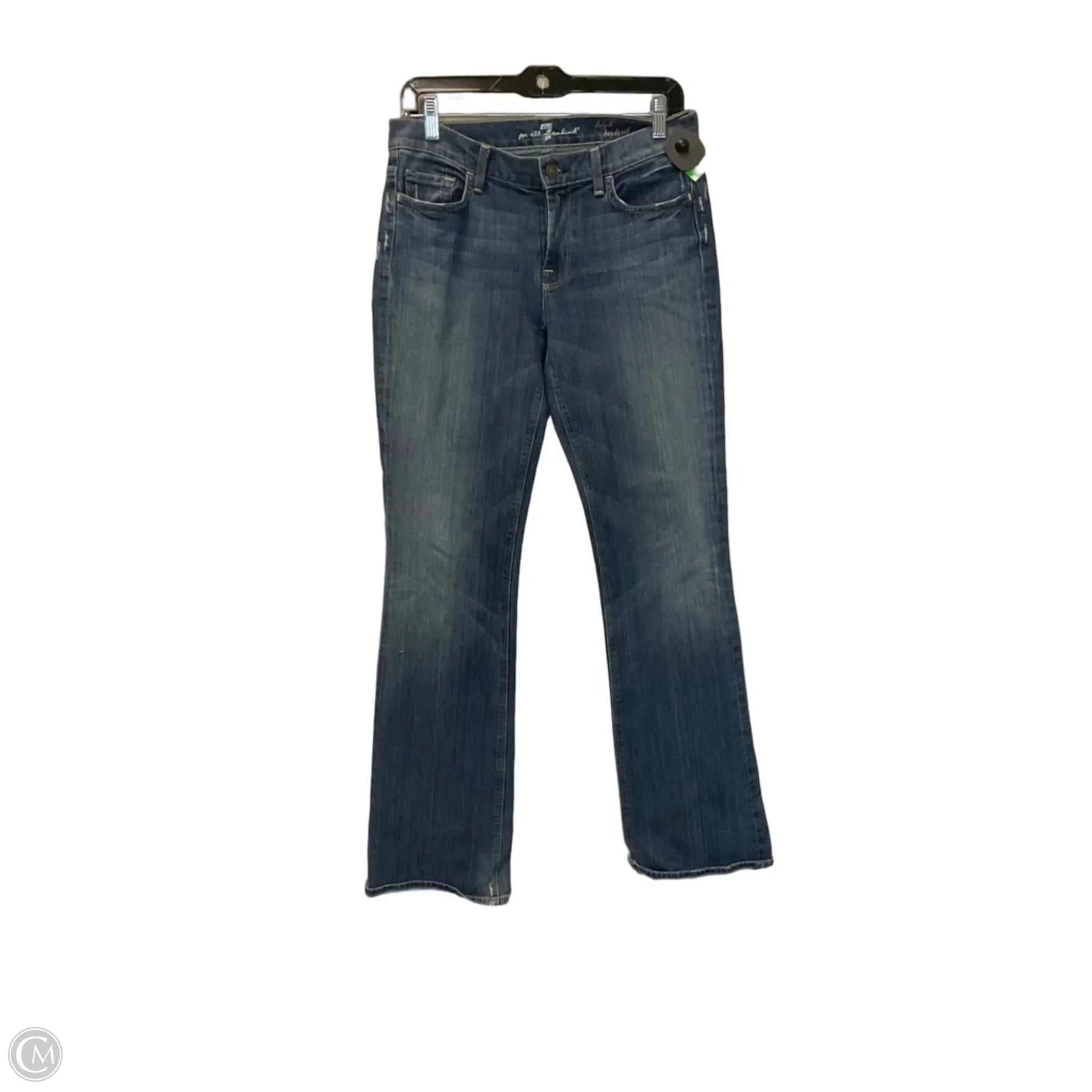 Jeans Boot Cut By 7 For All Mankind In Blue Denim, Size: 6