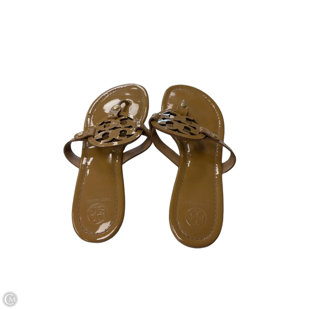 Sandals Designer By Tory Burch In Brown, Size: 10