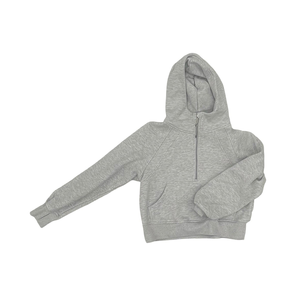Sweatshirt Hoodie By Trendy Queen In Grey, Size:S