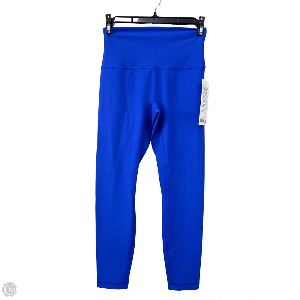 Athletic Leggings By Lululemon In Blue, Size: 6