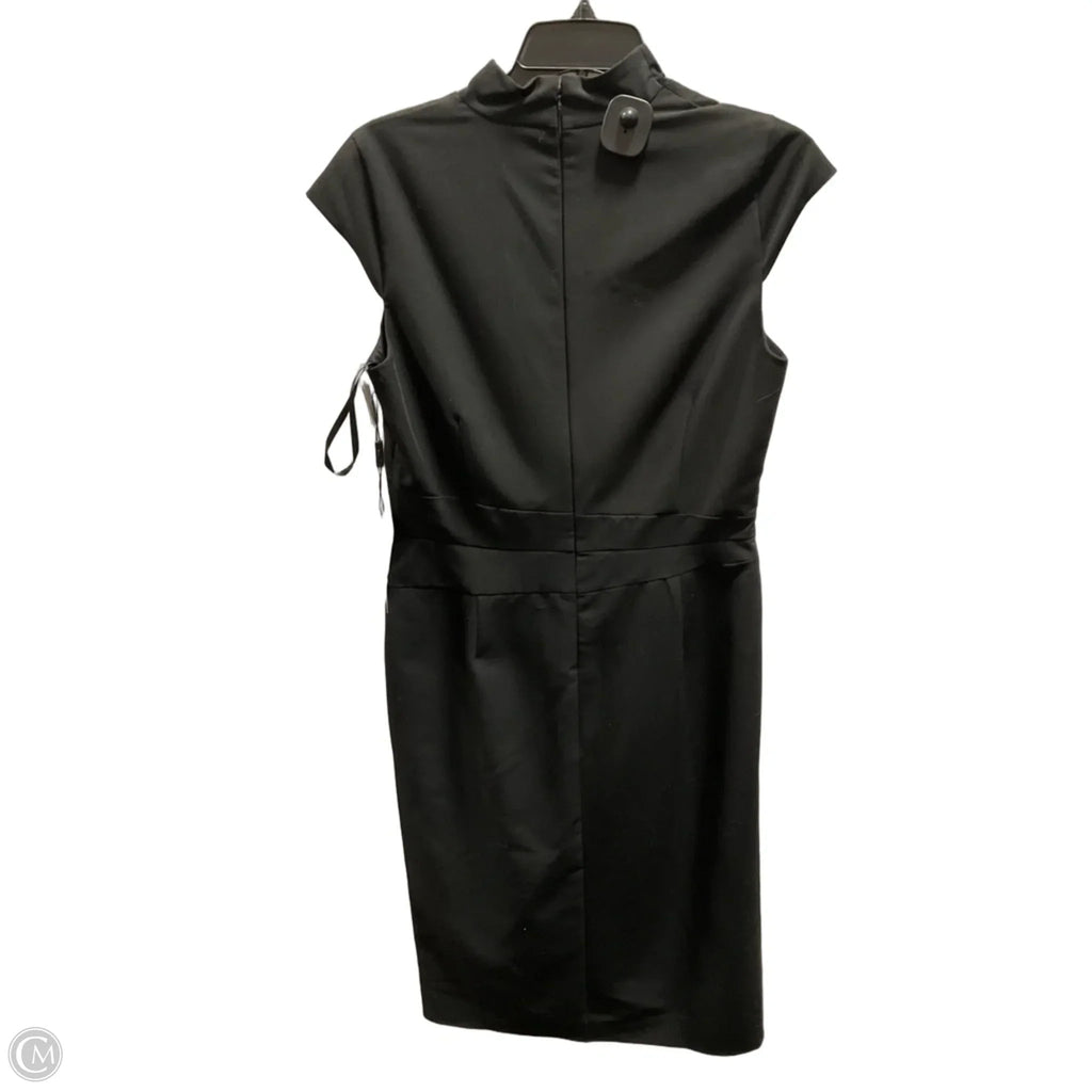 Dress Casual Midi By White House Black Market In Black, Size: M