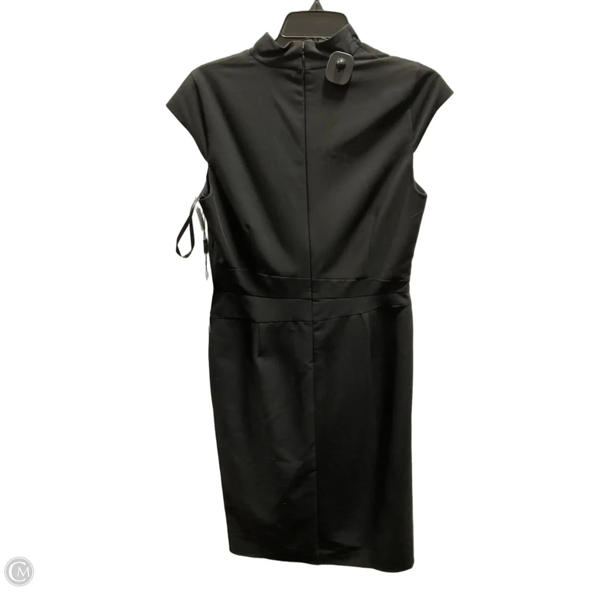 Dress Casual Midi By White House Black Market In Black, Size: M