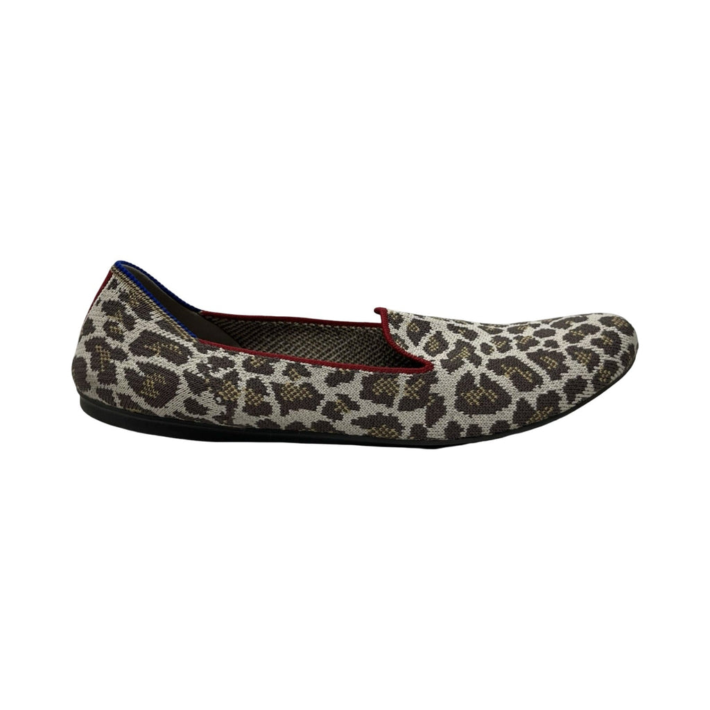 Shoes Flats By Rothys In Leopard Print, Size:10