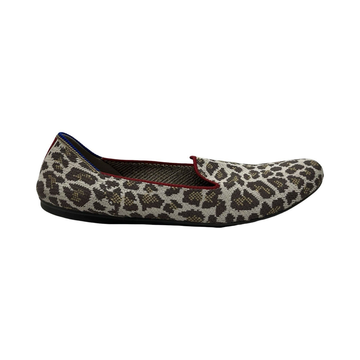 Shoes Flats By Rothys In Leopard Print, Size:10