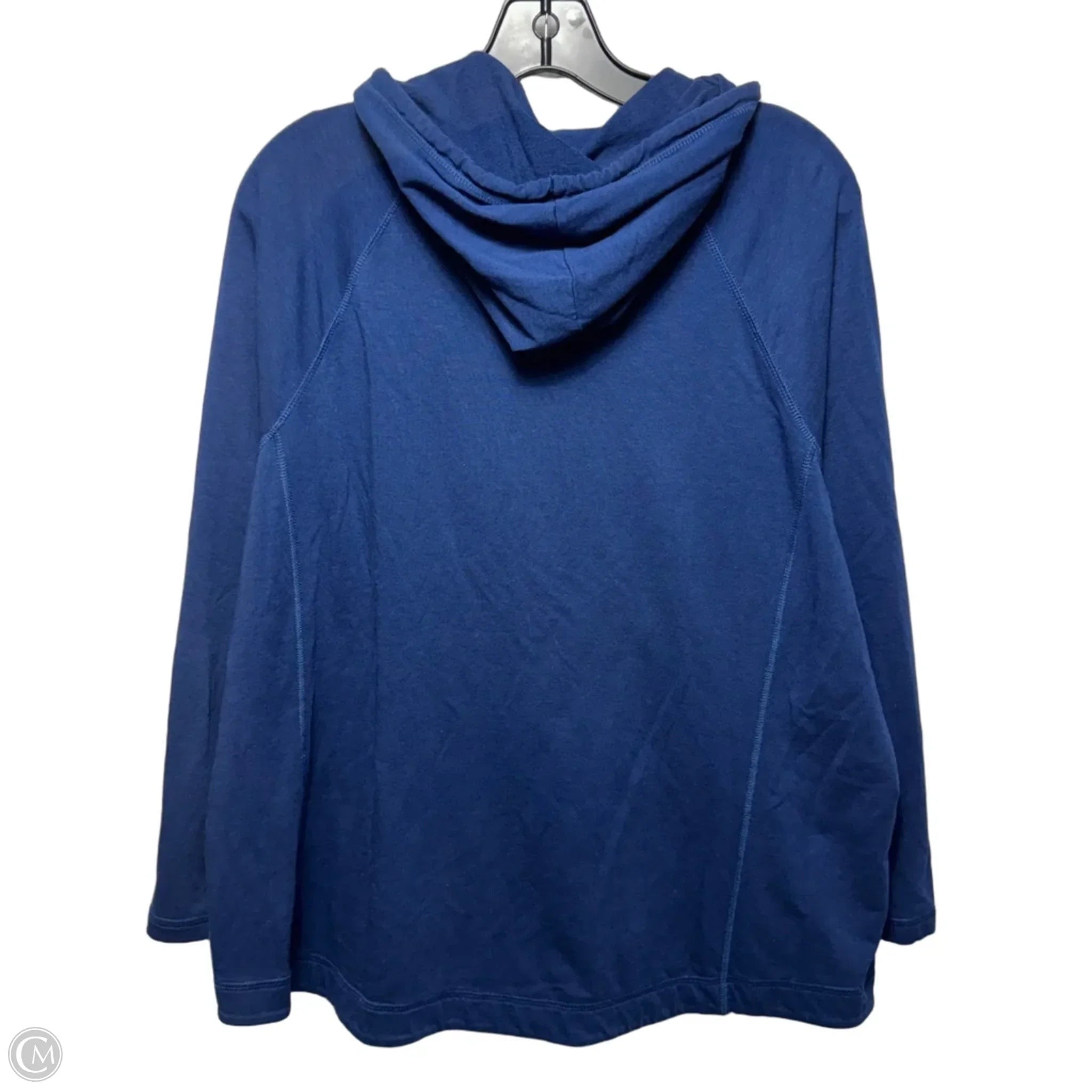 Sweatshirt Hoodie By J. Jill In Blue, Size: Xl