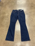Jeans Boot Cut By Abercrombie And Fitch In Blue Denim, Size:8