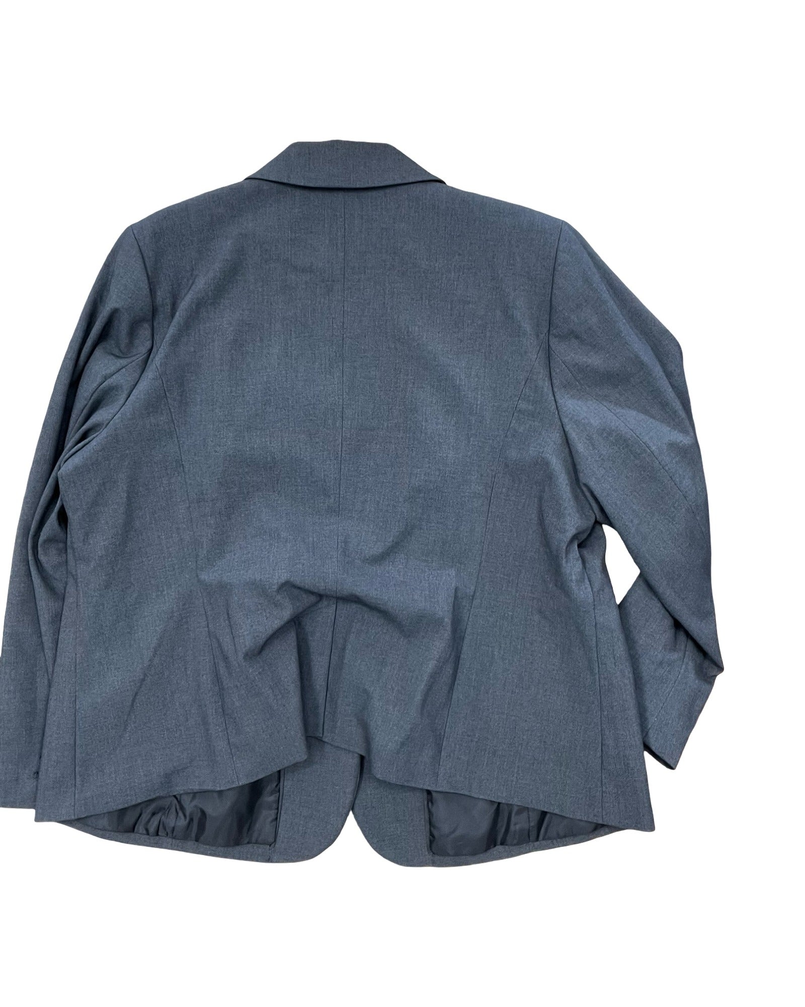Blazer By Liz Claiborne In Grey, Size:3X