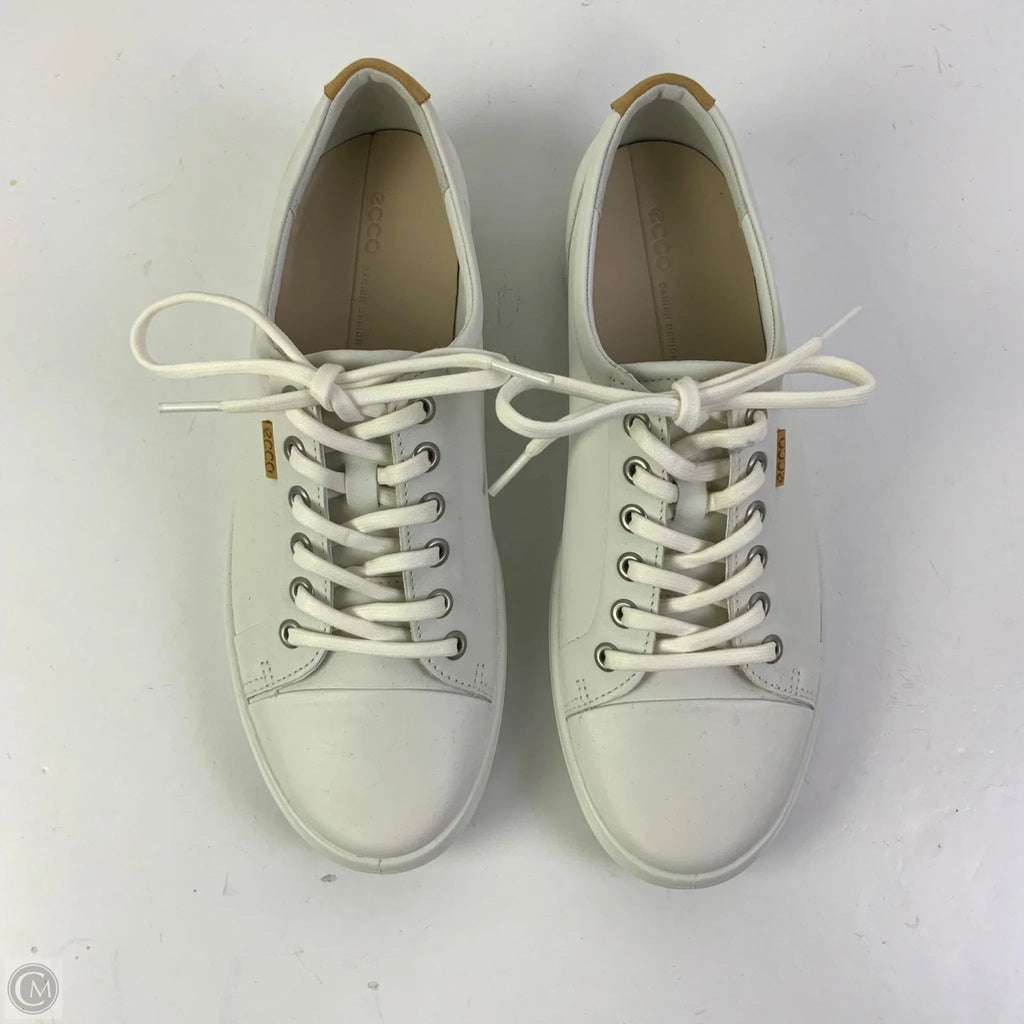 Shoes Sneakers By Ecco In White, Size: 9