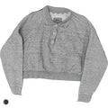 Sweatshirt Collar By Madewell In Grey, Size: M