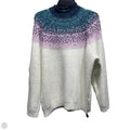 Sweater By Appleseeds In Blue & Pink, Size: Xlp