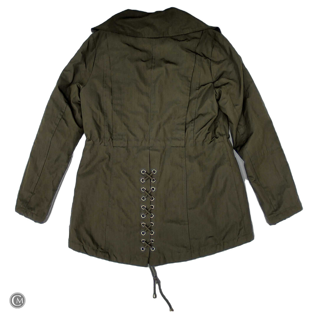 Coat Puffer & Quilted By Guess In Green, Size: M
