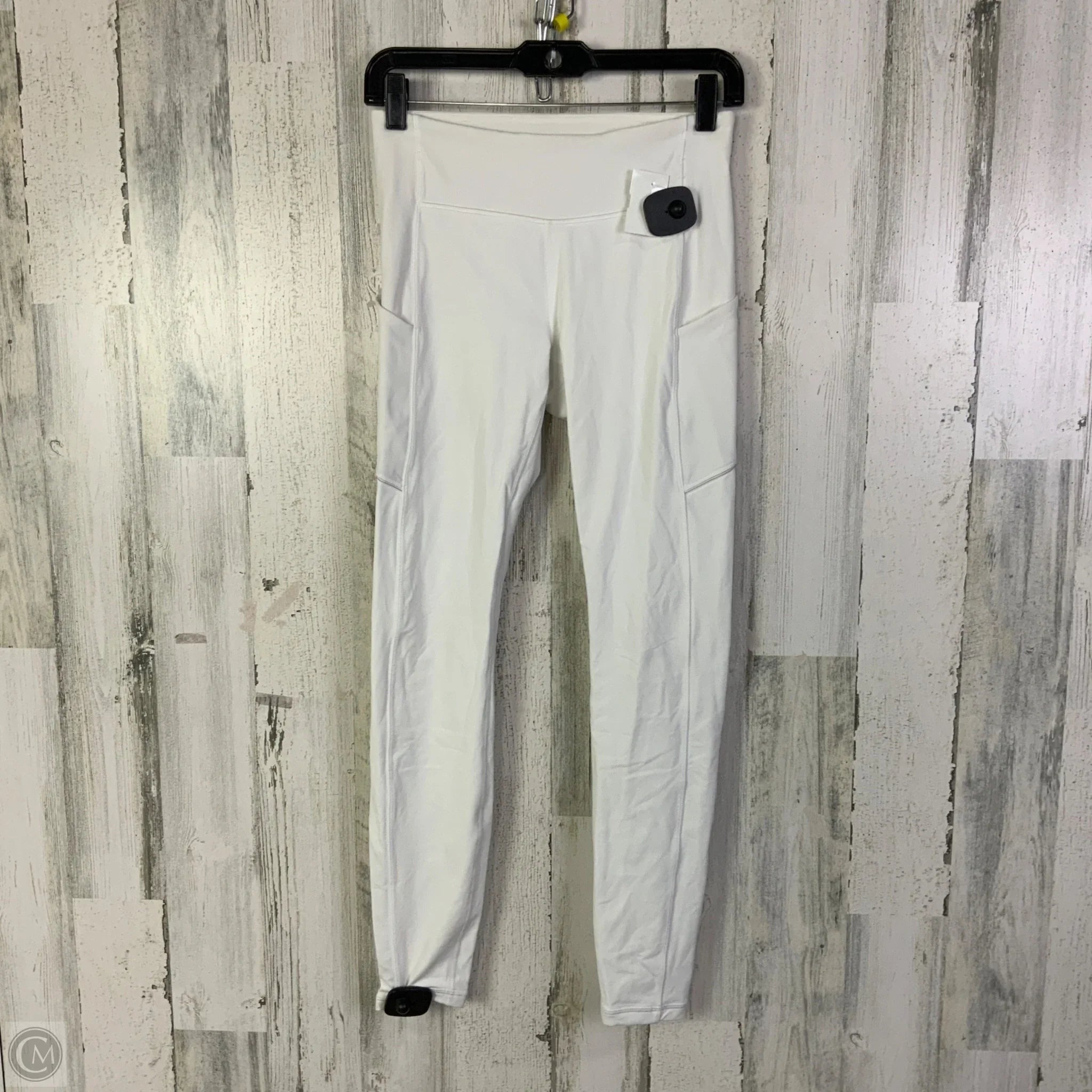 Athletic Leggings By Lululemon In White, Size: 6
