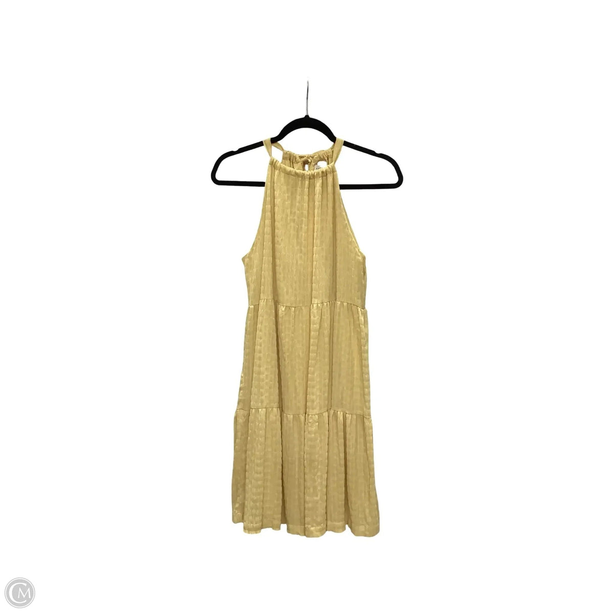 Dress Casual Short By A New Day In Yellow, Size: Xs