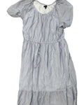 Dress Casual Maxi By Lane Bryant In Blue & White, Size:1X