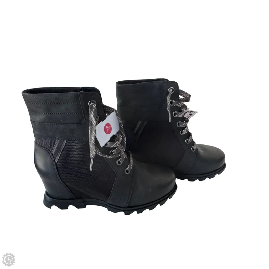 Boots Mid-calf Heels By Sorel In Black, Size: 11