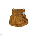Athletic Shorts By Free People In Gold, Size: Xs