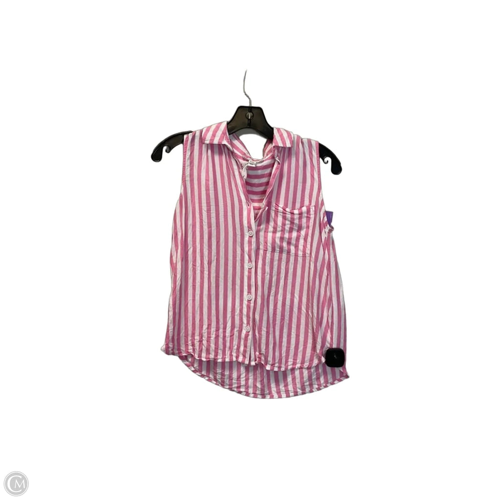 Top Sleeveless By Beachlunchlounge In Pink, Size: Xs