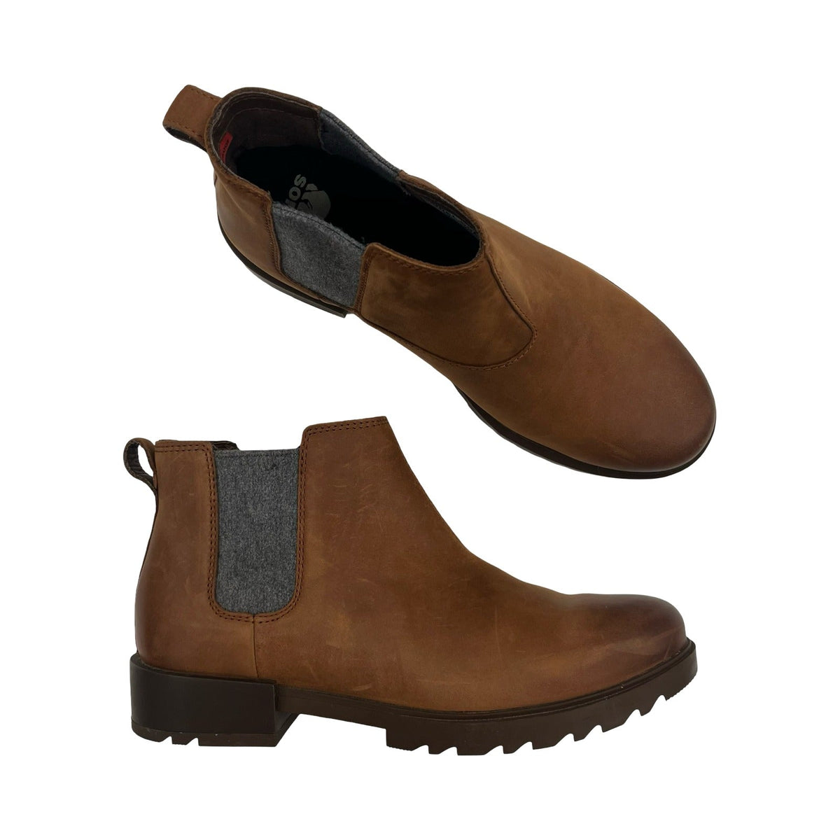 Boots Leather By Sorel In Brown, Size:9