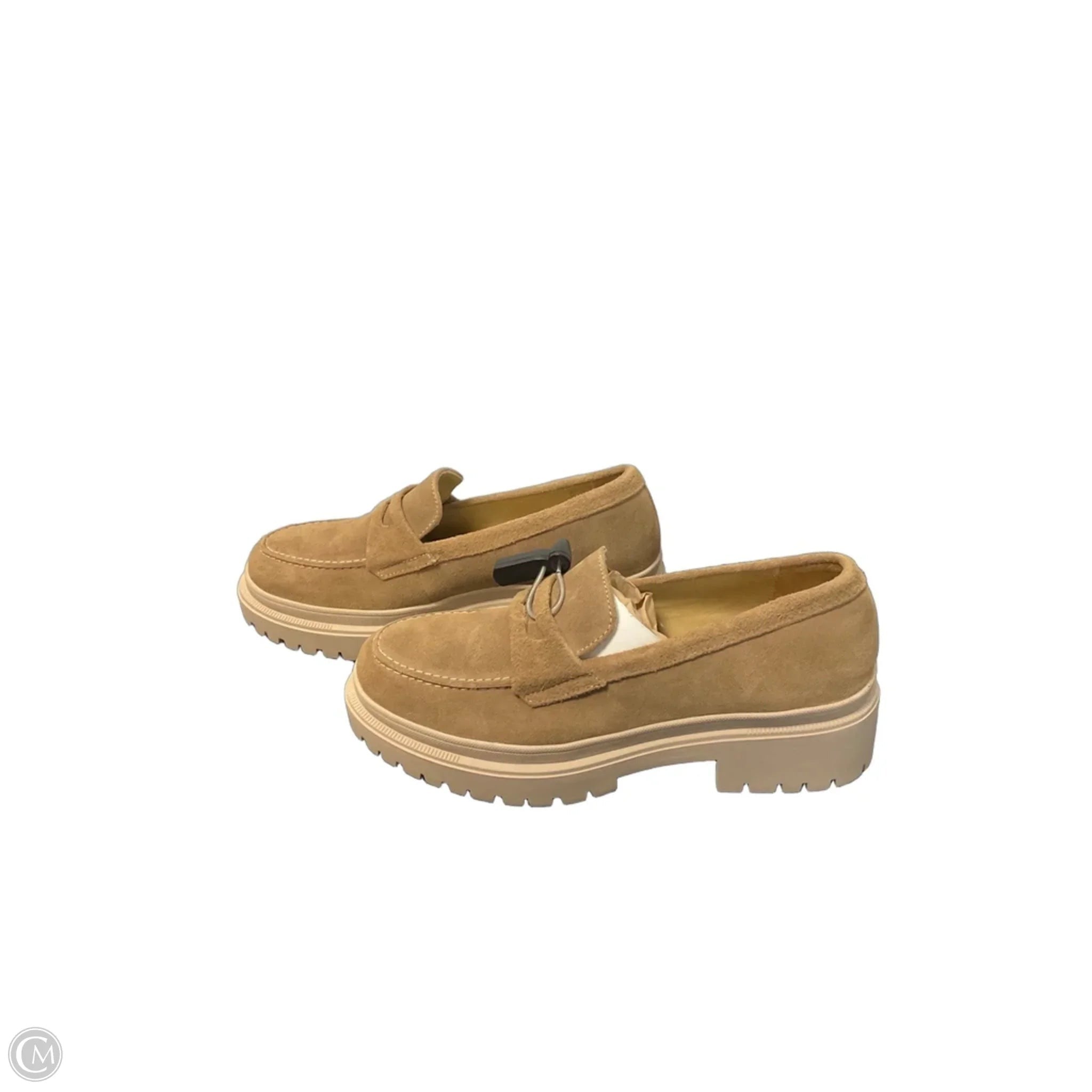 Shoes Flats By Cmb In Tan, Size: 10.5