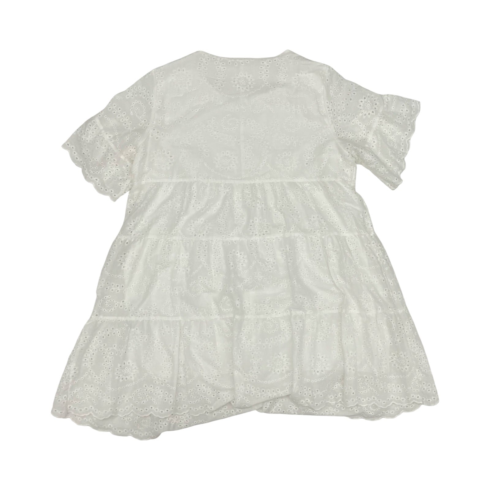 Dress Casual Short By Shein In White, Size:2X