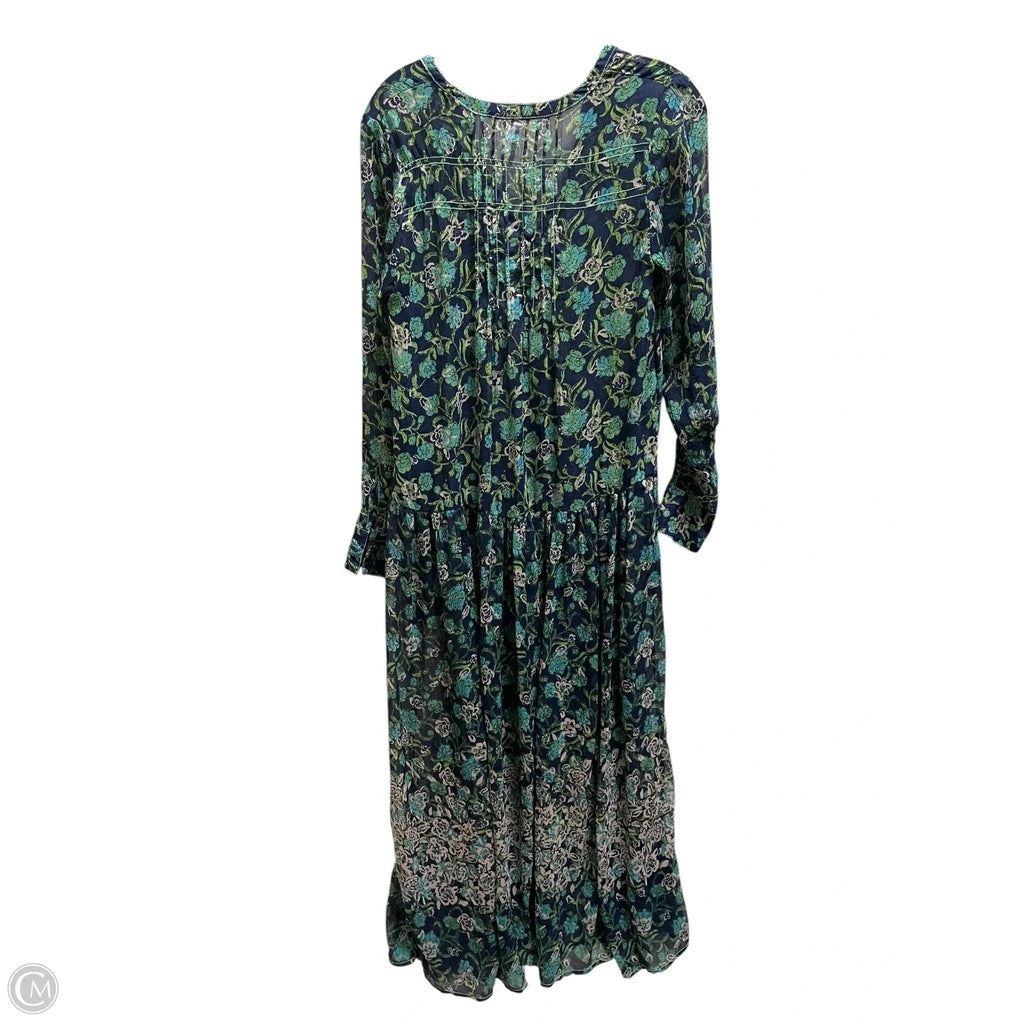 Dress Casual Maxi By Free People In Green, Size: Xs