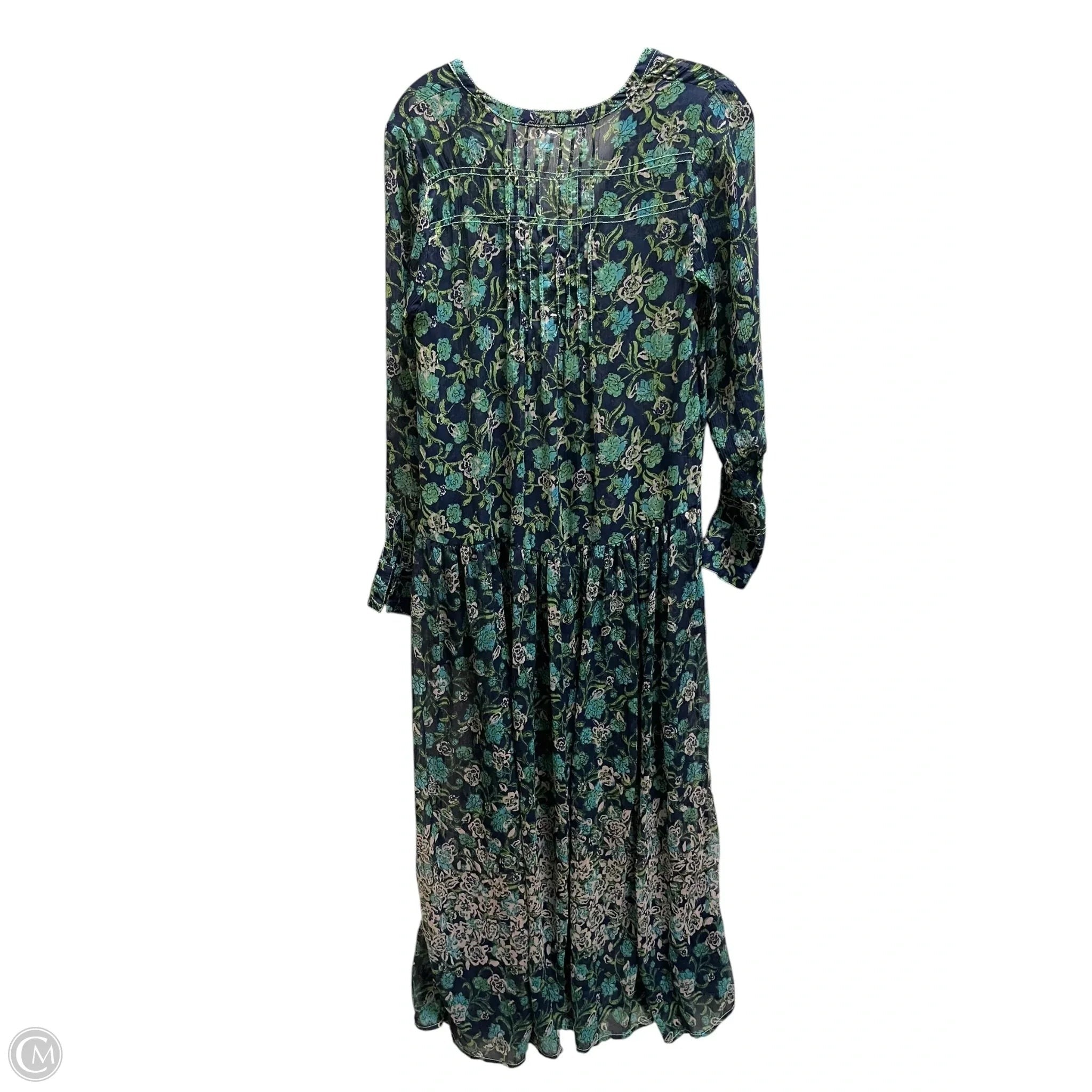 Dress Casual Maxi By Free People In Green, Size: Xs