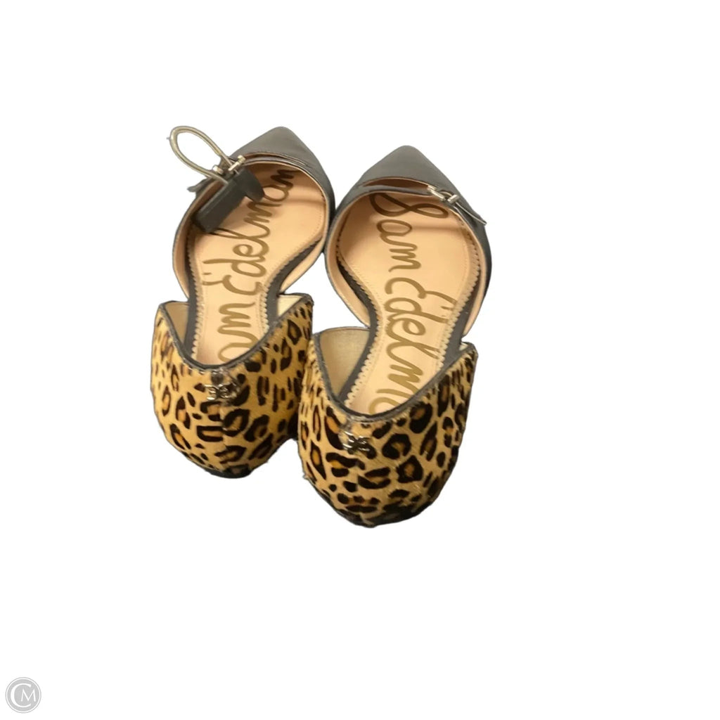 Shoes Flats By Sam Edelman In Animal Print, Size: 9.5