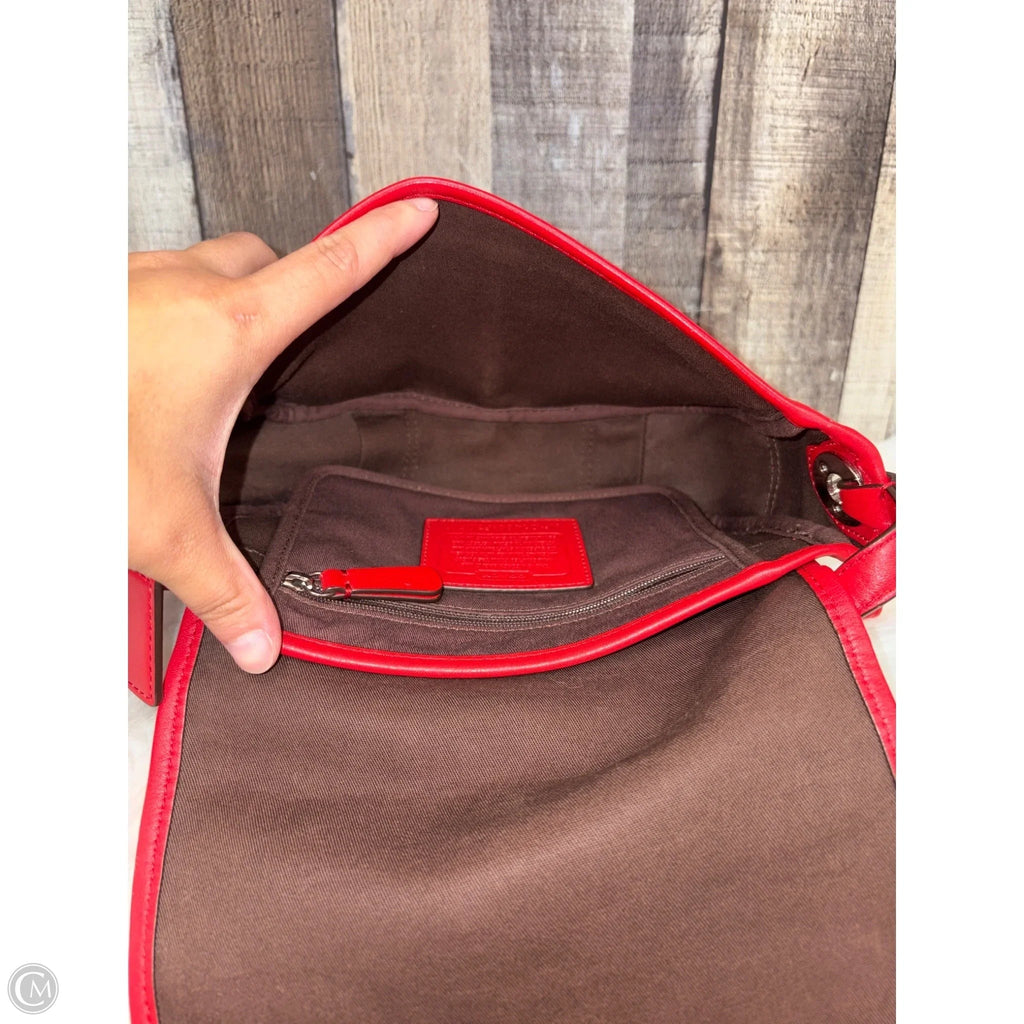 Crossbody Designer By Coach, Size: Medium