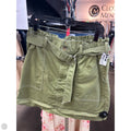 Skirt Mini & Short By Free Assembly In Green, Size: L