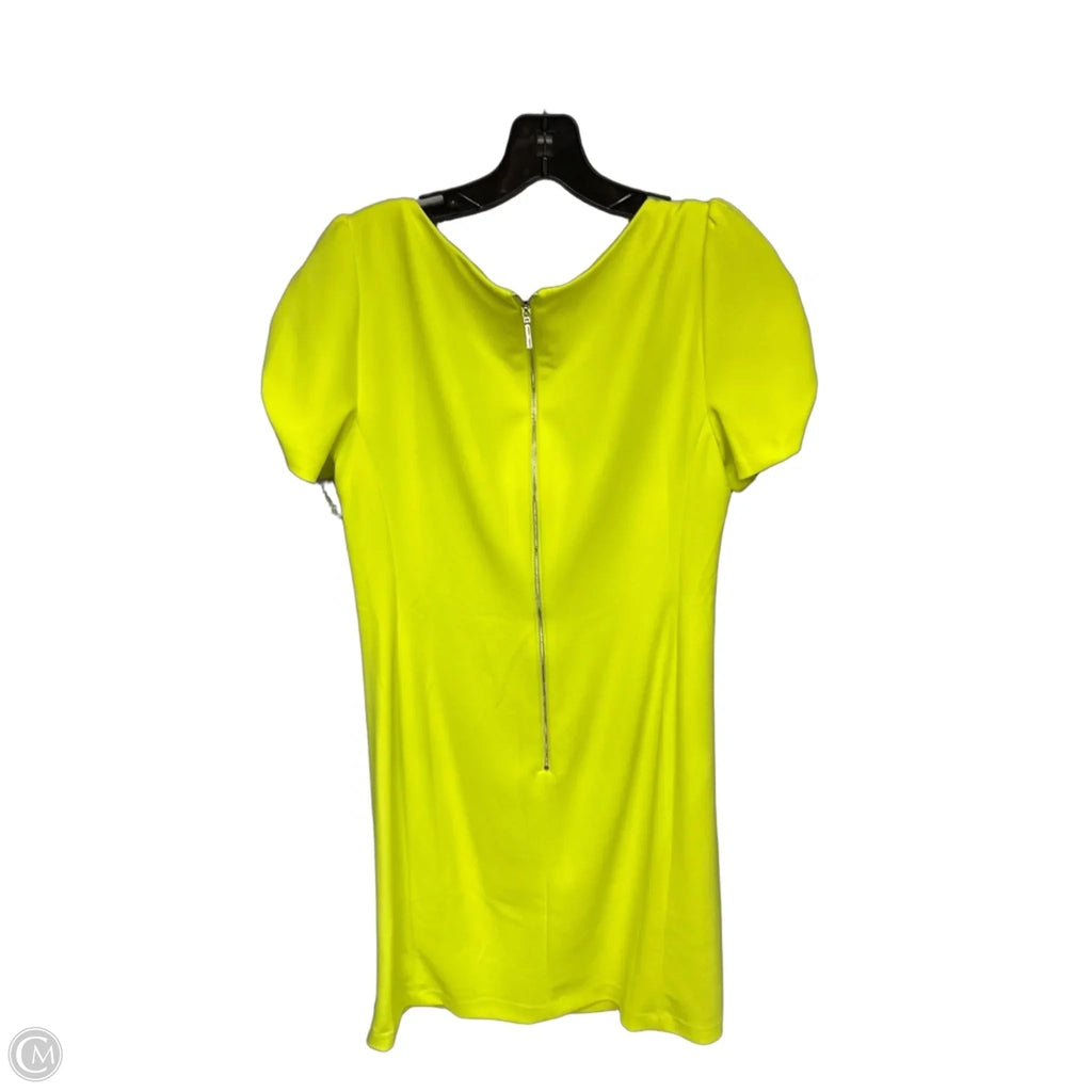 Dress Designer By Karl Lagerfeld In Yellow, Size: 12